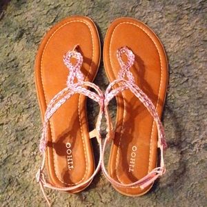 Sandals Pink Size 9